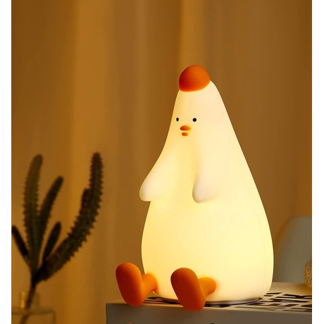 Öölamp lastele istuv kana