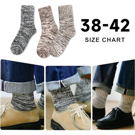 Meeste sokid, termosokid 3 paari nr 38-42
