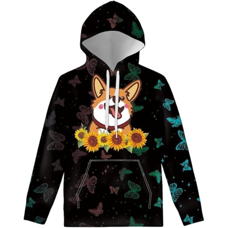 Pusa tüdrukutele Corgi pildiga
