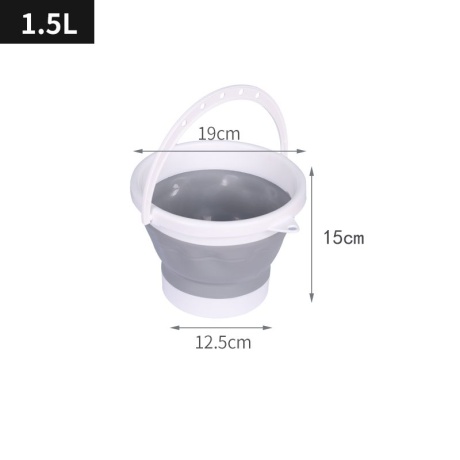 Kokkuklapitav ämber 1,5L hall