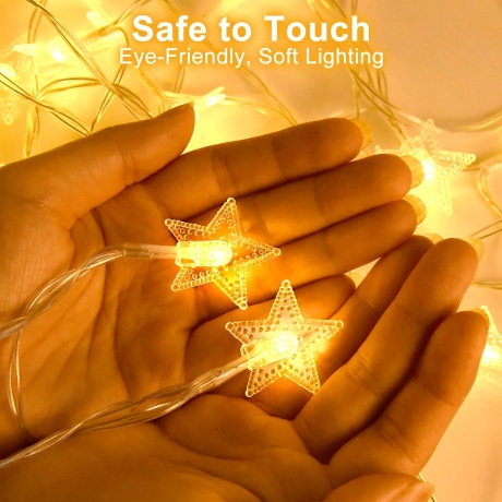 LED lumehelbekujulised dekoratiivtuled 3M – 20 LED, patareitoitel, IP65 veekindlad, taimeriga jõulutuled sise- ja välistingimustesse