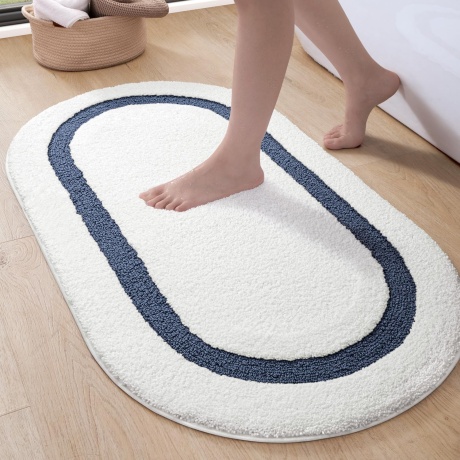 Vannitoavaip 61x92 cm ovaalne – pehme, imav ja libisemisvastane