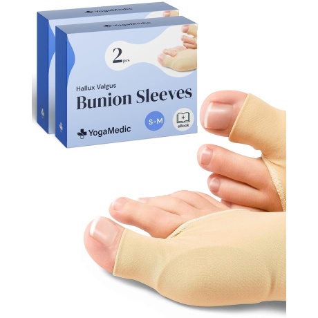 Valgus varvaste tugisidemed (2 tk pakis, S–M) – mugav ja tõhus jala hooldus